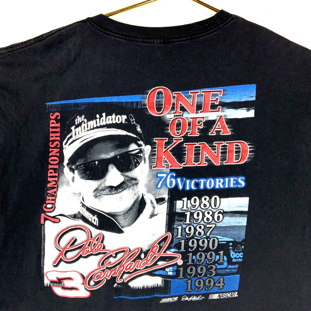 Vintage Nascar Racing Tshirt 3XL Black Chopped Dale Earnhardt One Of A Kind Graphic Tee – Everyday Comfort · Trending Graphic Apparel