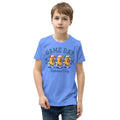 Youth Hot Dog Derby Royals Short Sleeve T Shirt Bella Canvas Tee Kansas City Baseball Kids KC gear Game Day Boys Girls Crown Town Graphic Tee – Everyday Comfort · Trending Graphic Apparel