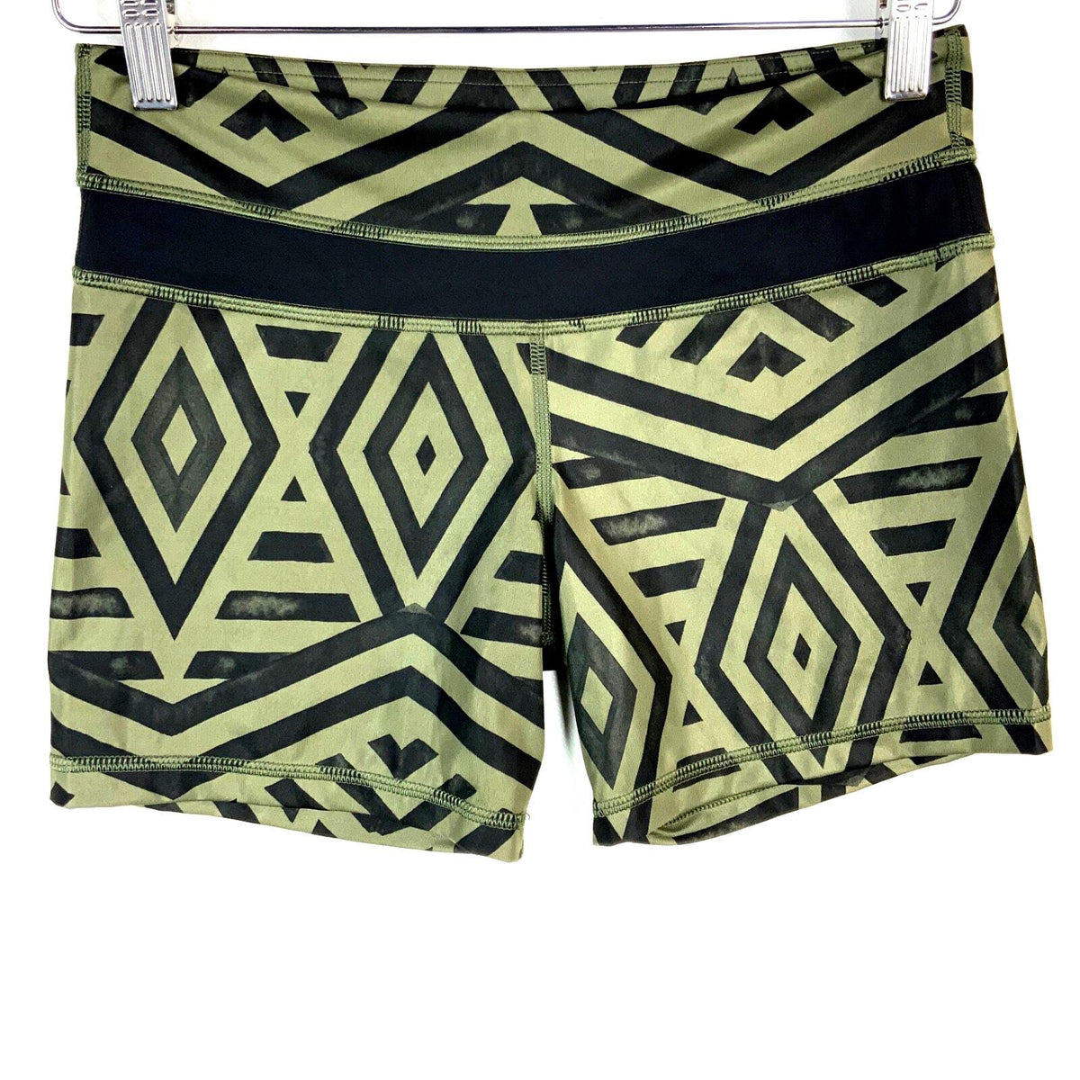Lululemon Women39s Shuffle Groove Shorts Size 6 Small Green Pattern Graphic Tee – Premium Graphic · Top Pick For Any Outfit