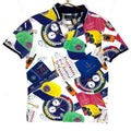 Polo Ralph Lauren Challenge Camp Shirt Medium All Over Print 12M Slim Fit Graphic Tee – Feel-Good Design · Perfect For Daily Wear