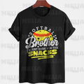 Funny Softball Brother PNG Design for Boys I39m Just Here for the Snacks Sublimation T Shirt Print Retro Graphic for Cricut and DIY Crafts Graphic Tee – Everyday Comfort · High-Quality Print