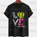 Love Softball Life PNG Design for Girls Softball Player T Shirt Print for Coach Teen Women Sublimation Graphic for Cricut Crafts Graphic Tee – Warm & Stylish · High-Quality Print