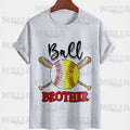 Ball Brother Baseball Softball Team Design PNG Digital Download for T Shirts Sublimation Sports Apparel Crafting Graphic Tee – Fan Favorite · Perfect For Daily Wear