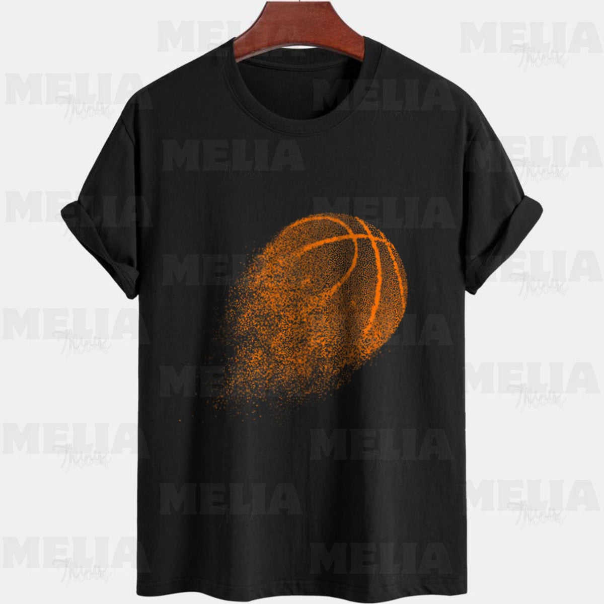 Basketball Player PNG Design for T Shirt Sports Lover Digital Download Baller Graphic for Game Day PNG File for Shirt Making Graphic Tee – Soft Feel · Must-Have Style