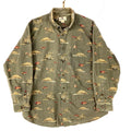 Woolrich Duck Flannel Shirt Size Large Green Button Up Long Sleeve Graphic Tee – Aesthetic Look · Great Gift For Fans