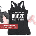 Bartender Tank Top Bartender Gift Bartender Racerback Drinking Tank Top She Who Has The Booze Makes The Rules Women39s Racerback Tank Tank Top – Aesthetic Look · Great Gift For Fans