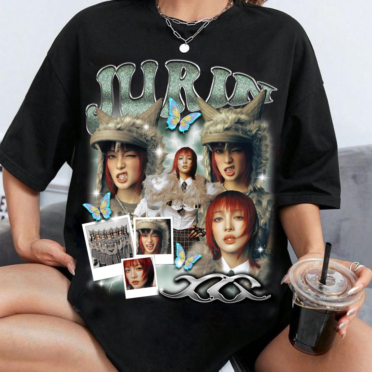 Jurin XG Graphic T shirt Woke Up Album Shirt Xtraordinary Girls Shirt XG Kpop Jurin Chisa Hinata Juria Cocona Maya Harvey Tee Graphic Tee – Feel-Good Design · Must-Have Style