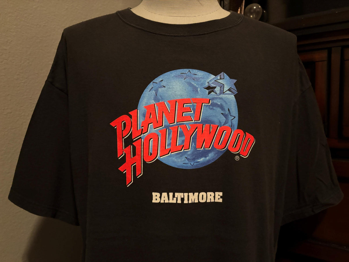 Vintage 9039s Planet Hollywood Baltimore Maryland Tshirt XXL Graphic Tee – Soft Feel · Trending Graphic Apparel