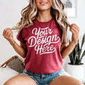 Chili 1717 Mockup Chili T shirt Mockup Chili 1717 Model Mockup Red Shirt Mockup POD 1717 Graphic Tee – Bold Style · Great Gift For Fans