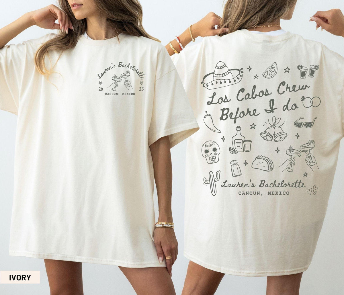 Los Cabos Bachelorette Shirt Custom Beach Bridal Party TShirt Mexico Girls Trip Tees Cabo San Lucas Luxury Tropical Margarita Bach Merch Graphic Tee – Easygoing Wear · Must-Have Style
