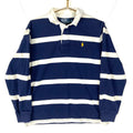 Vintage Polo Ralph Lauren Rugby Shirt Large Blue Striped 90s Graphic Tee – Fan Favorite · Great Gift For Fans