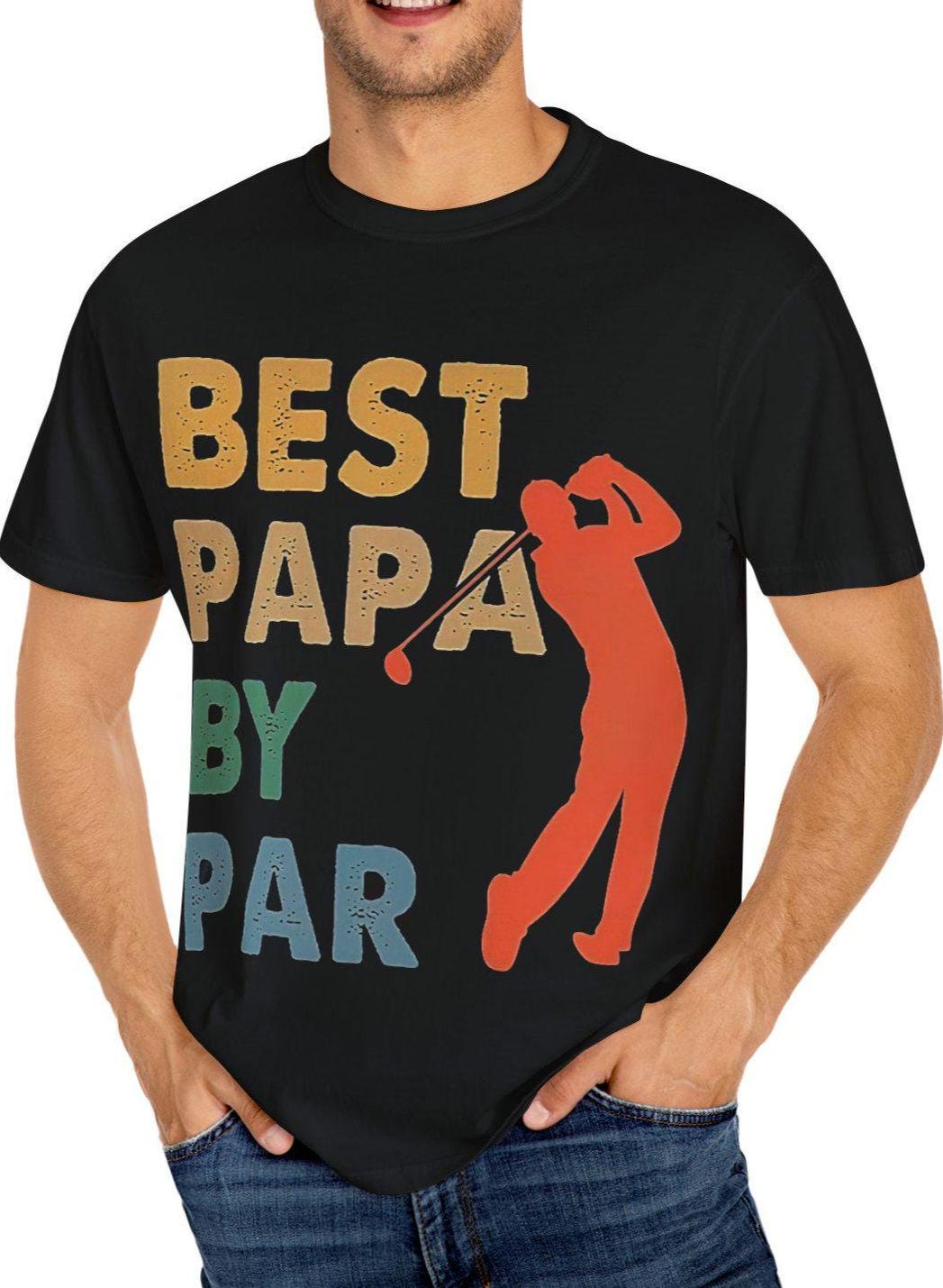 Best Papa Golf T Shirt Father39s Day Gift Dad39s Birthday Shirt Unisex Golf Tee Casual Wear cool dad Shirt Gift for grandpa dad shirt Graphic Tee – Premium Graphic · Trending Graphic Apparel