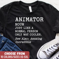 Funny Animator Shirt Anime Shirt Gift For Animator Anime Lover Shirt Animation Gift Animator Tees Cartoon Drawing Shirt Cartoon Gift Graphic Tee – Aesthetic Look · Must-Have Style