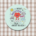 Geologist or Science Teacher Sticker for Physical or Earth Science Major Cute 90s Aesthetic Hiking Lover Gift for Friend Who Loves Rocks Graphic Tee – Aesthetic Look · Must-Have Style