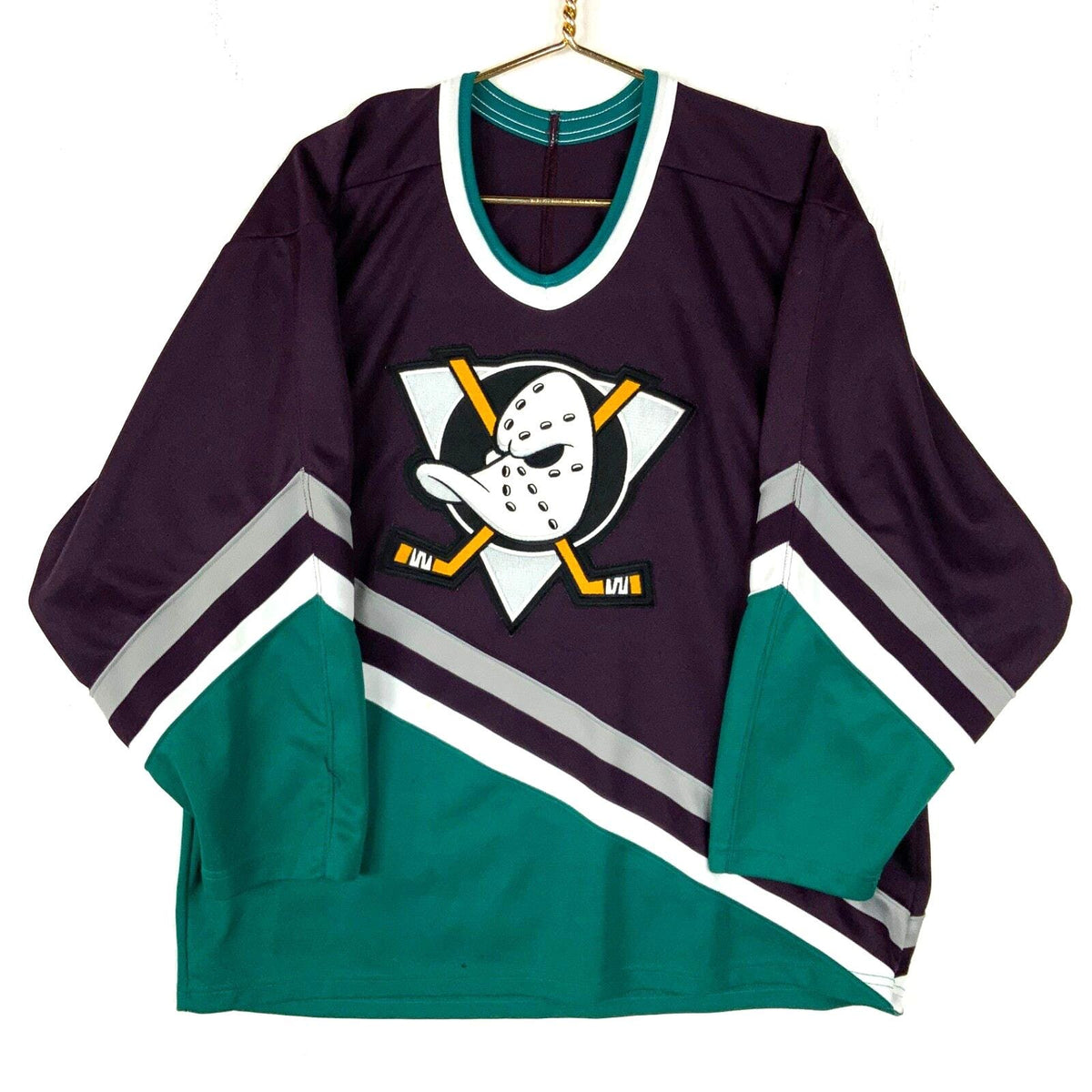 Vintage Anaheim Ducks Ccm Jersey Large Purple Made In Canada Nhl 1990s Jersey – Aesthetic Look · Trending Graphic Apparel