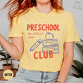 Custom Preschool Teacher Shirt Retro PreK Tshirt Comfort Colors Back to School Tee PreK Squad Personalized Teaching Appreciation Gift Graphic Tee – Warm & Stylish · High-Quality Print
