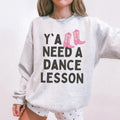 Cute Dance Teacher Sweatshirt Ballet or Jazz Instructor Gift Back to School Dance Teacher Funny Saying Western Aesthetic Dance Instructor Sweatshirt – Soft Feel · Perfect For Daily Wear