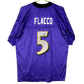 Baltimore Ravens Jersey Large Reebok Joe Flacco Purple Nfl Jersey – Fan Favorite · High-Quality Print