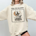 Feral for Halloween Funny Saying Raccoon Sweatshirt for Fall Cute Bookish Halloween Shirt for Animal Lover Celestial Magic Witchy Shirt Sweatshirt – Premium Graphic · Must-Have Style