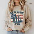 Vintage New York City Sweatshirt Retro Urban NYC Jumper Unisex Pullover Trendy Streetwear Cozy Graphic Tee Cool Cityscape Top Sweatshirt – Fan Favorite · Must-Have Style