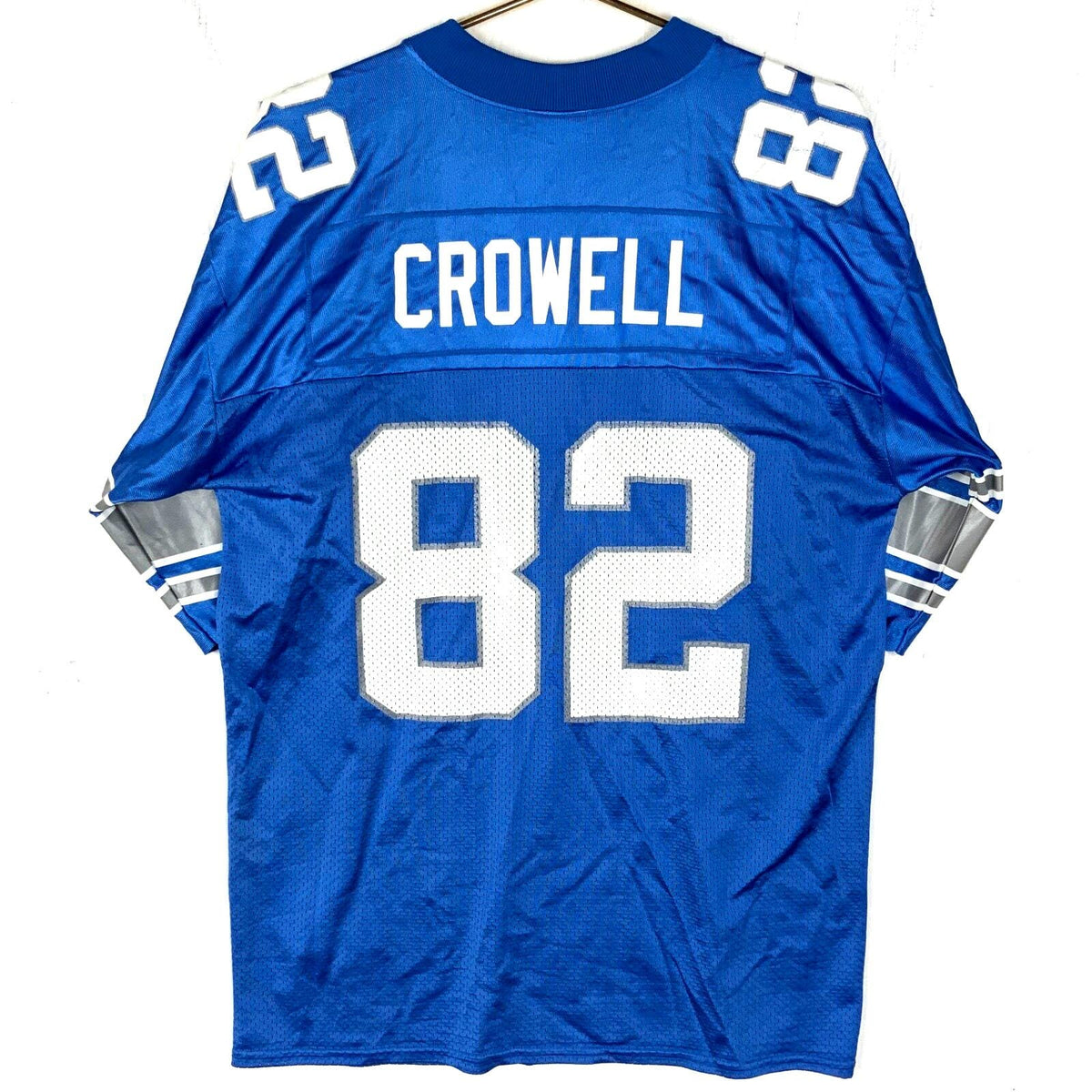 Vintage Detroit Lions Jersey Medium Reebok Germane Crowell Blue Nfl Jersey – Fan Favorite · Top Pick For Any Outfit