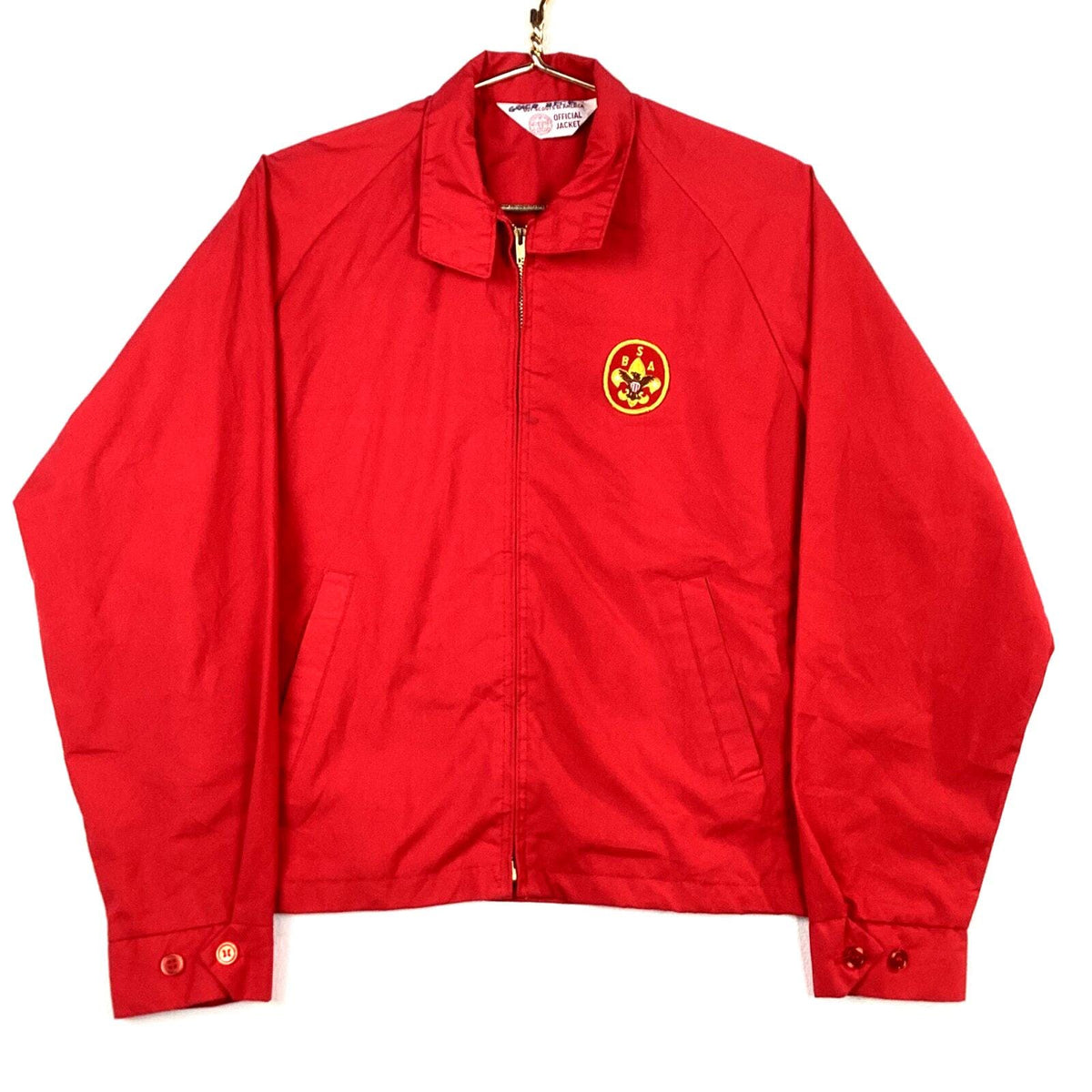 Vintage Boy Scouts Of America Harrington Jacket Size Medium Red Full Zip 70s 80s Graphic Tee – Fan Favorite · Trending Graphic Apparel