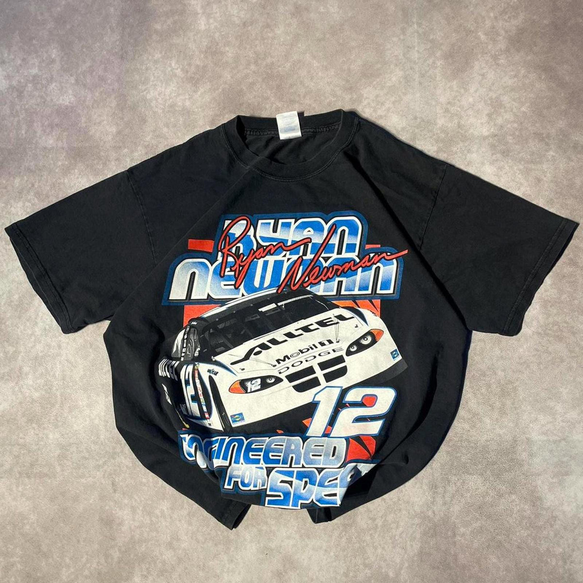 Vintage Ryan Newman NASCAR Racing Graphic Tee Shirt Summer Essential Graphic Tee – Premium Graphic · Trending Graphic Apparel