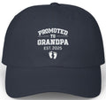 Promoted To Grandpa Classic Dad Cap Father39s Day Gift Grandpa Headwear New Grandpa Hat Father39s day Cap Gift for Dad gift for grandpa Graphic Tee – Fan Favorite · Perfect For Daily Wear