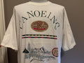 Vintage 9039s Canoeing Experience The Outdoors Active Nature Canoe Tshirt XL Graphic Tee – Cozy Vibes · Perfect For Daily Wear