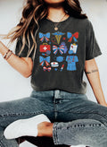 Coquette Nurse 4th of July Shirt Patriotic Nurse Tee Cute USA Flag Scrubs Shirt American Nurse Gift Independence Day Nurse Shirt Graphic Tee – Fan Favorite · High-Quality Print