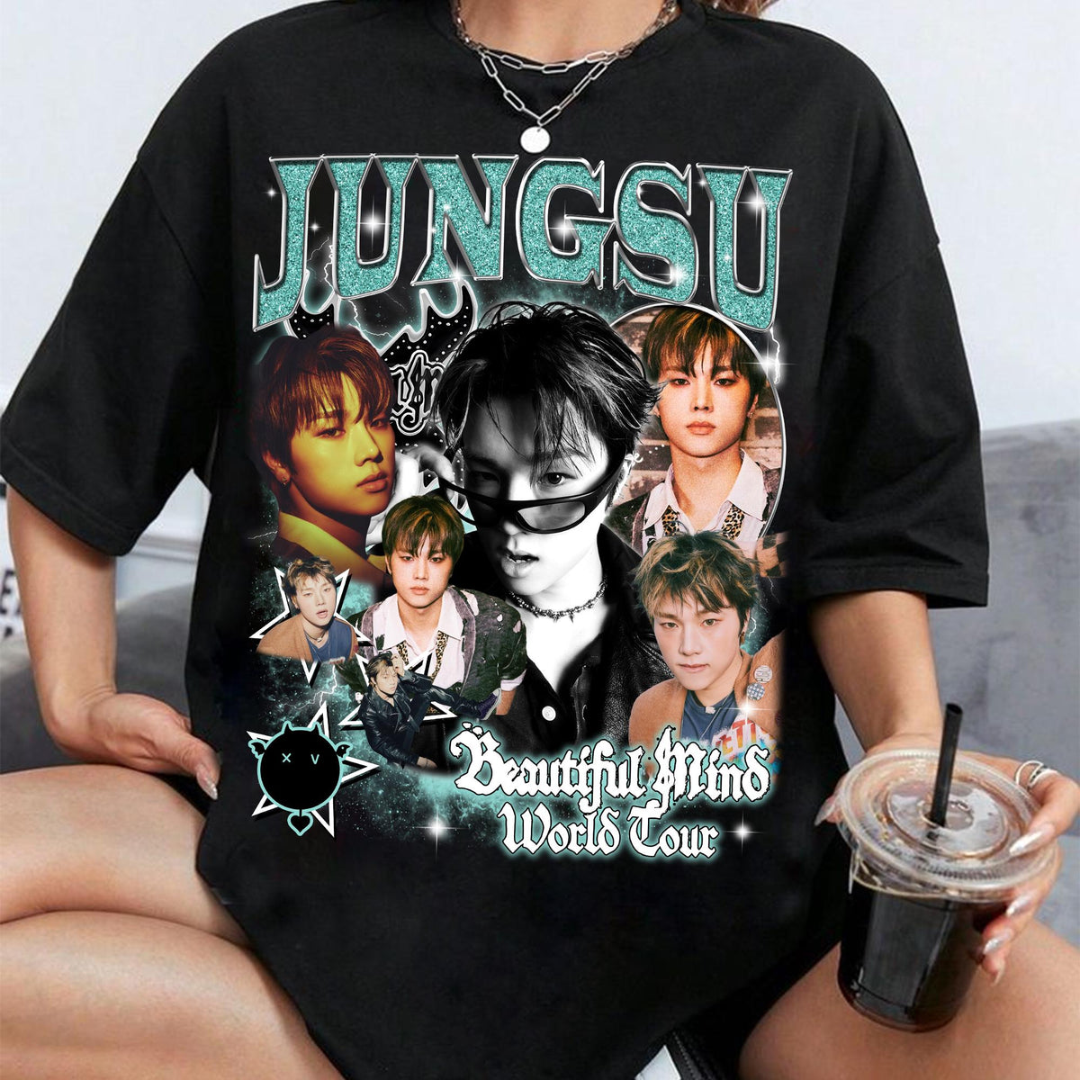 Retro Jungsu Xdinary Heroes T shirt Xdinary Heroes Beautiful Mind World Tour 2025 Shirt Beautiful Mind Album Xdinary Heroes Live and Fall Graphic Tee – Fan Favorite · Trending Graphic Apparel