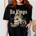 No Kings In America Shirt Pro Democracy Sweater Anti trump Anti oligarchy tee Graphic Tee – Cozy Vibes · Must-Have Style