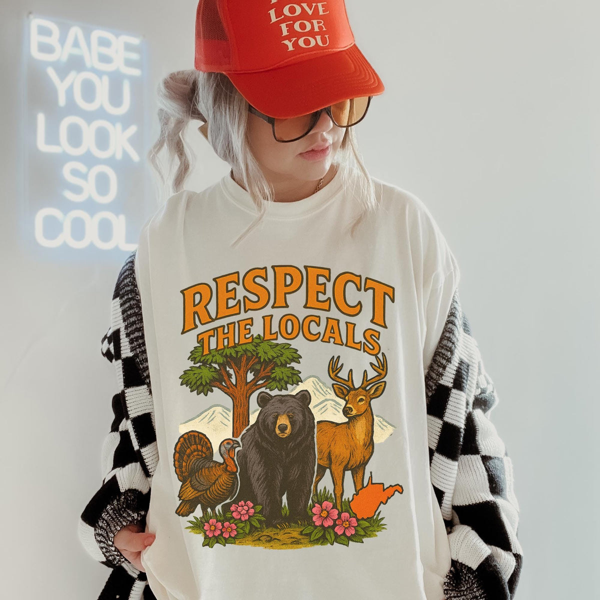 Respect the Locals Shirt West Virginia Shirt West Virginia Tee Graphic Tee – Soft Feel · Top Pick For Any Outfit