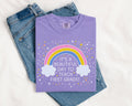 First Grade Teacher Tee Shirt for First Grade Crew Cute Early Childhood Education Major Gift for New Teaching Job Matching 1st Grade Squad Graphic Tee – Cozy Vibes · High-Quality Print