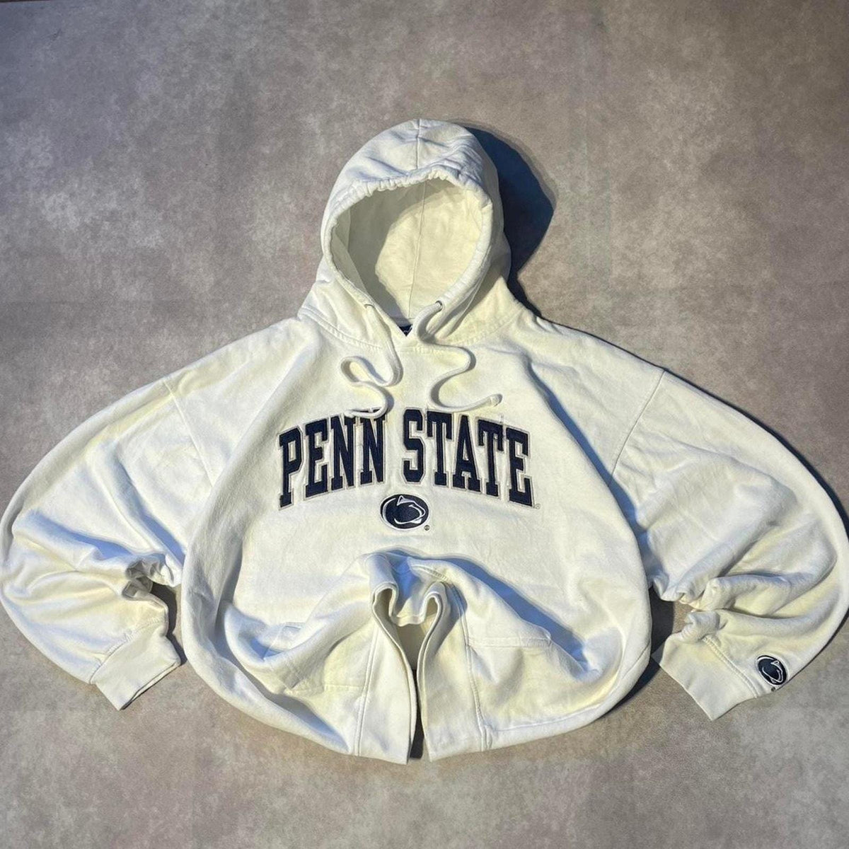 Vintage Penn State Nittany Lions Embroidered Hoodie Sweater Spellout Hoodie – Feel-Good Design · Must-Have Style