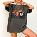 Flaming Eight Ball Shirt Western Tshirt Eight Ball Tshirt SouthWest Tshirt SouthWestern Tee Western Graphic Tee 8 Ball Graphic Tee – Aesthetic Look · Must-Have Style