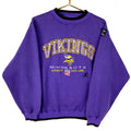 Vintage Minnesota Vikings Logo Athletic Sweatshirt Large Purple Nfl Pro Line Sweatshirt – Warm & Stylish · High-Quality Print