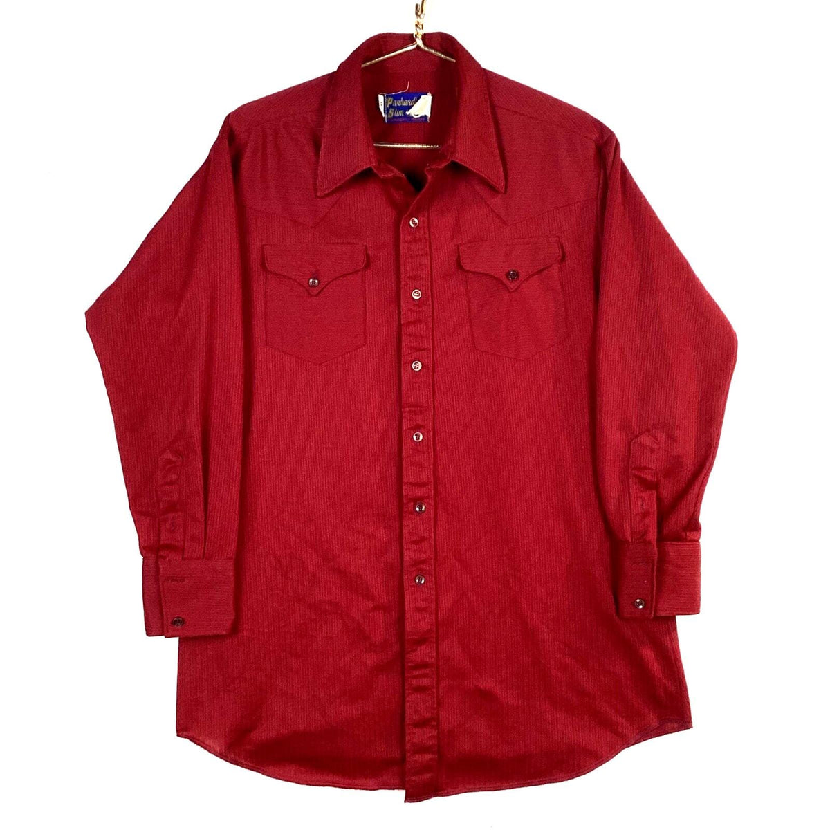 Vintage Panhandle Slim 197039s Western Shirt Size Large Red Button Up Long Sleeve Graphic Tee – Warm & Stylish · Trending Graphic Apparel