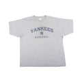 Vintage Yankees T Shirt Gray NY Baseball Tee Sports Fan Unisex Retro 90s Style MLB Graphic Tee – Premium Graphic · High-Quality Print