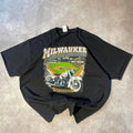 Vintage Harley Davidson Wisconsin Biker Baseball Tee Shirt Y2K Graphic Tee – Feel-Good Design · Great Gift For Fans