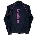 Bebe Women39s Sweatshirt XL Black Full Zip Y2k Sweatshirt – Aesthetic Look · Perfect For Daily Wear