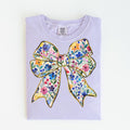 Floral Coquette Graphic Tee Floral Bow Shirt Bow Tshirt Girly Bow Shirt Soft Girl Aesthetic Spring Flowers Bow Shirt Graphic Tee – Everyday Comfort · Must-Have Style