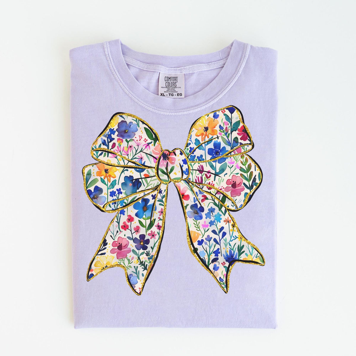 Floral Coquette Graphic Tee Floral Bow Shirt Bow Tshirt Girly Bow Shirt Soft Girl Aesthetic Spring Flowers Bow Shirt Graphic Tee – Everyday Comfort · Must-Have Style