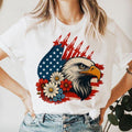 Bald Eagle USA Flag PNG Design Patriotic 4th of July Sublimation Craft File for T shirts Tumblers Stickers Digital Download DIY Apparel Graphic Tee – Soft Feel · Top Pick For Any Outfit