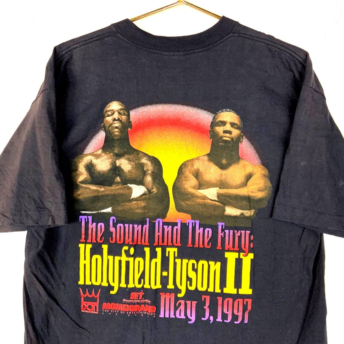 Vintage Holyfield Vs Tyson Mgm Grand TShirt XL 1997 Boxing Wba Championship 90s Graphic Tee – Everyday Comfort · Perfect For Daily Wear