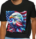 Patriotic Eagle T Shirt Unisex Graphic Tee Fourth of July Shirt Americana Apparel Gift for Veterans Lover Tee July 4th USA Flag tee Graphic Tee – Fan Favorite · Must-Have Style