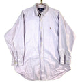 Vintage Polo Ralph Lauren Yarmouth Shirt Size Large Purple Long Sleeve Button Up Graphic Tee – Aesthetic Look · Must-Have Style