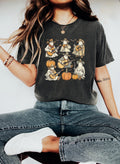 Cowboy Ghost Halloween Shirt Funny Western Ghost Shirt Retro Pumpkin Fall Shirt Spooky Country Skeleton Shirt Women Halloween Shirt Graphic Tee – Premium Graphic · Perfect For Daily Wear