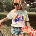 Comfort Colors Let39s Bang Just Here to Bang Funny July 4th Shirt July 4th Tee Funny 4th of July Shirt Usa Patriotic Tee 4th of July Graphic Tee – Feel-Good Design · Must-Have Style