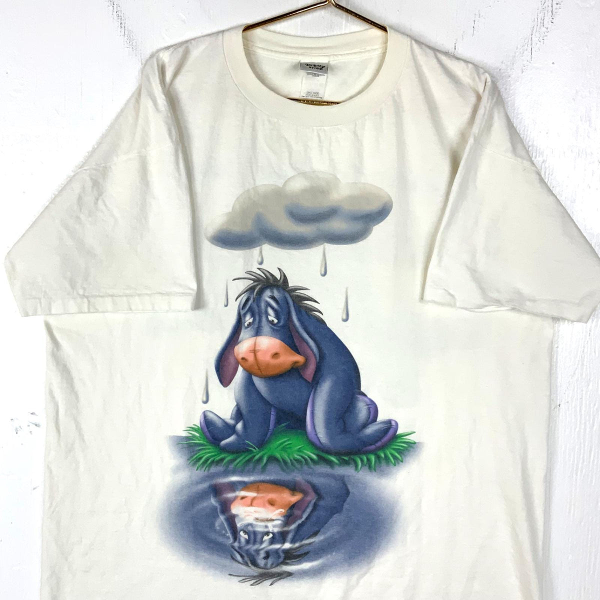 Vintage Eeyore Disney TShirt 2XL Cartoon Gloomy With A Chance Of Smiles 90s Graphic Tee – Warm & Stylish · Trending Graphic Apparel